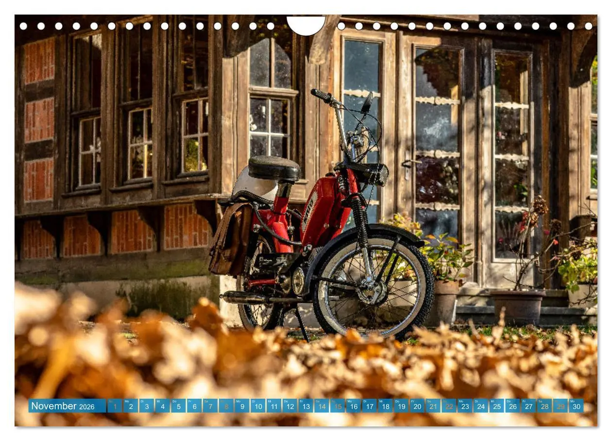 Bild: 9783457310915 | Das Mofa meiner Jugend (Wandkalender 2026 DIN A4 quer), CALVENDO...