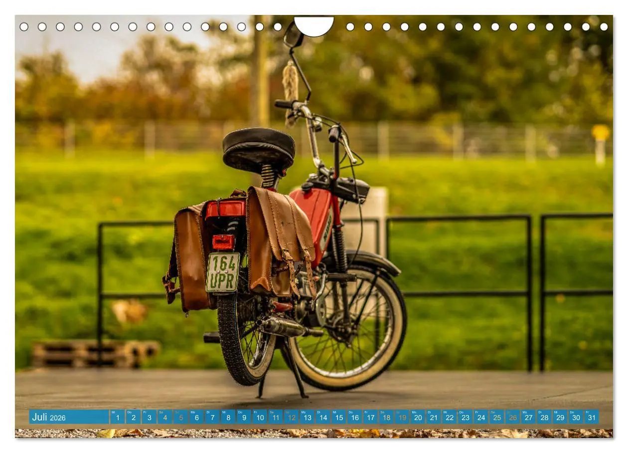 Bild: 9783457310915 | Das Mofa meiner Jugend (Wandkalender 2026 DIN A4 quer), CALVENDO...