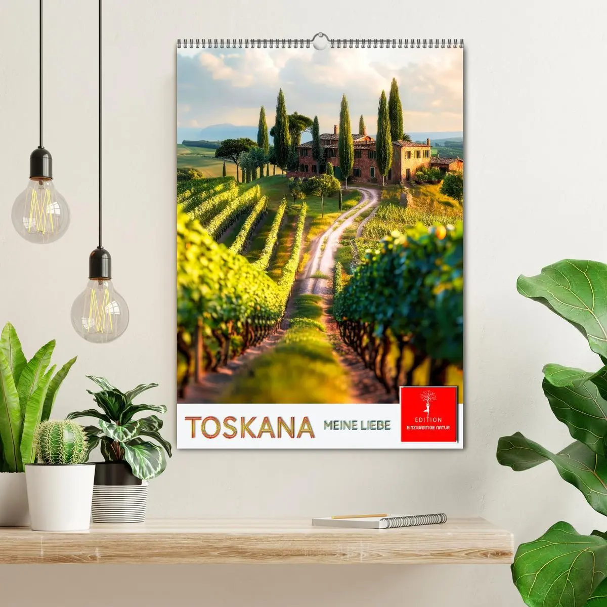 Bild: 9783516260915 | Toskana meine Liebe (Wandkalender 2026 DIN A2 hoch), CALVENDO...