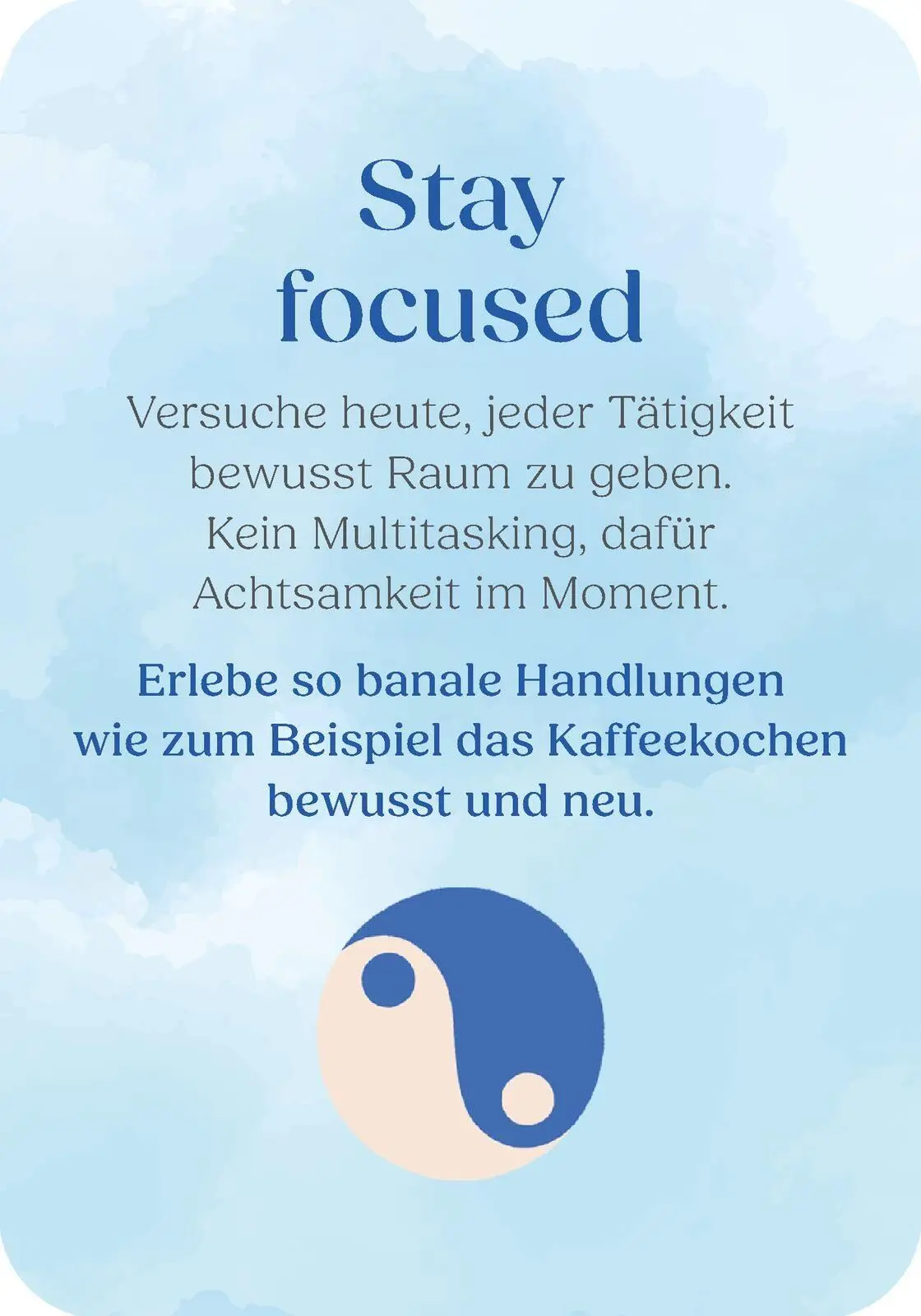 Bild: 9783845870915 | Dein Moment der Ruhe | 50 Achtsamkeitskarten | Taschenbuch | 50 S.