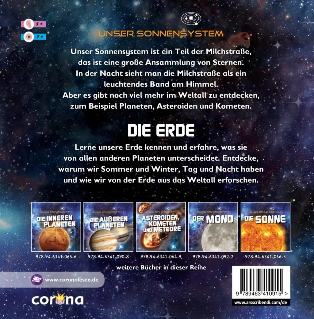 Bild: 9789463410915 | Die Erde | Mary-Jane Wilkins | Buch | Unser Sonnensystem | Gebunden