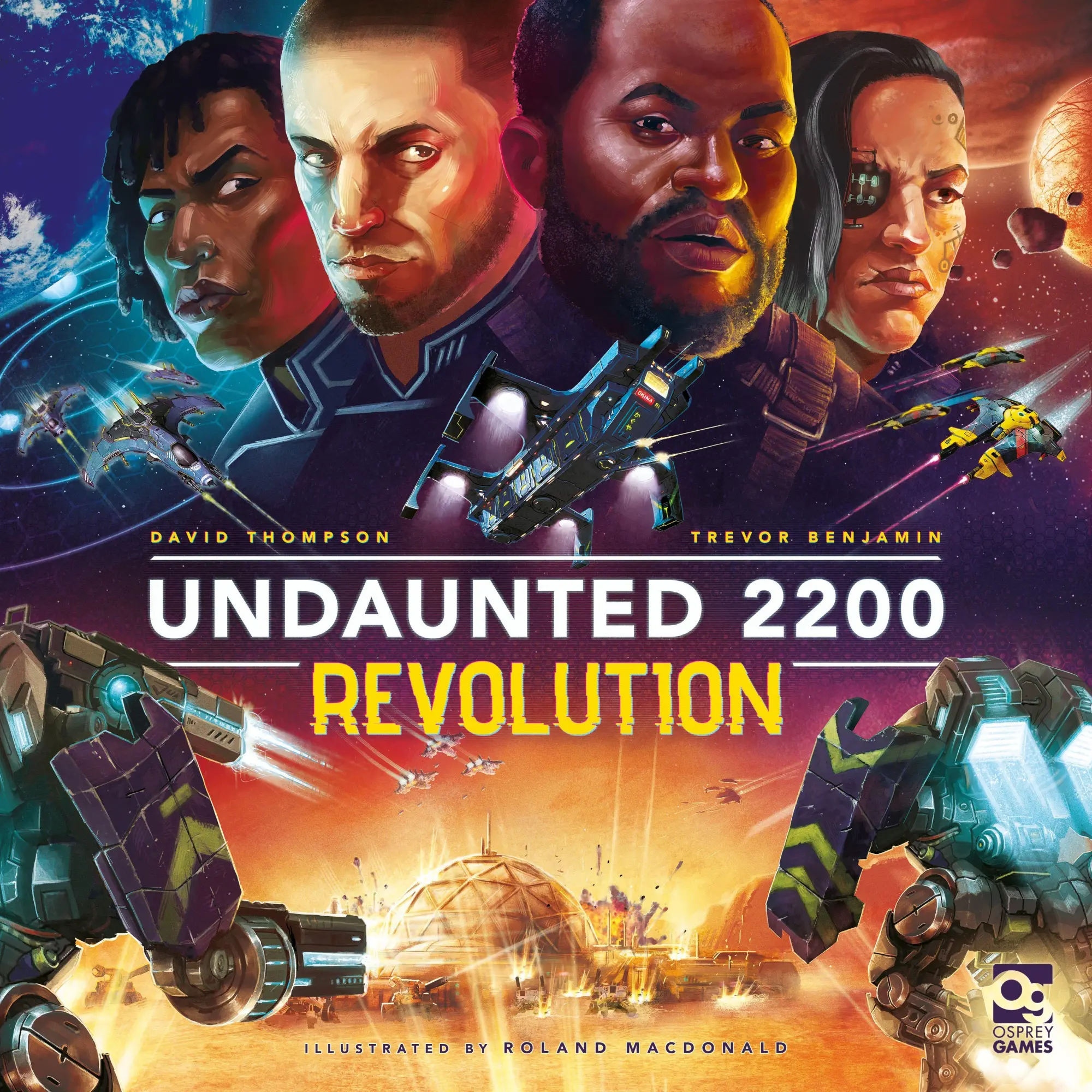 Cover: 9781472871015 | Undaunted 2200: Revolution | David Thompson (u. a.) | Spiel | Englisch