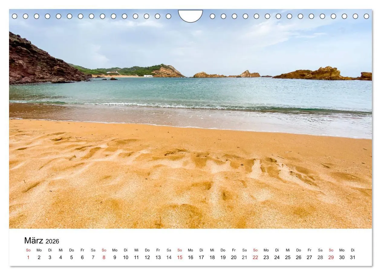 Bild: 9783457751015 | Wandern auf Menorca (Wandkalender 2026 DIN A4 quer), CALVENDO...