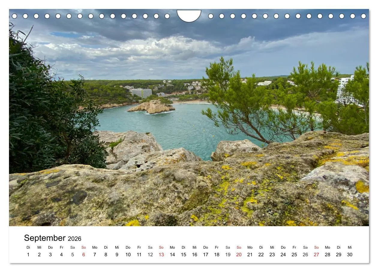 Bild: 9783457751015 | Wandern auf Menorca (Wandkalender 2026 DIN A4 quer), CALVENDO...