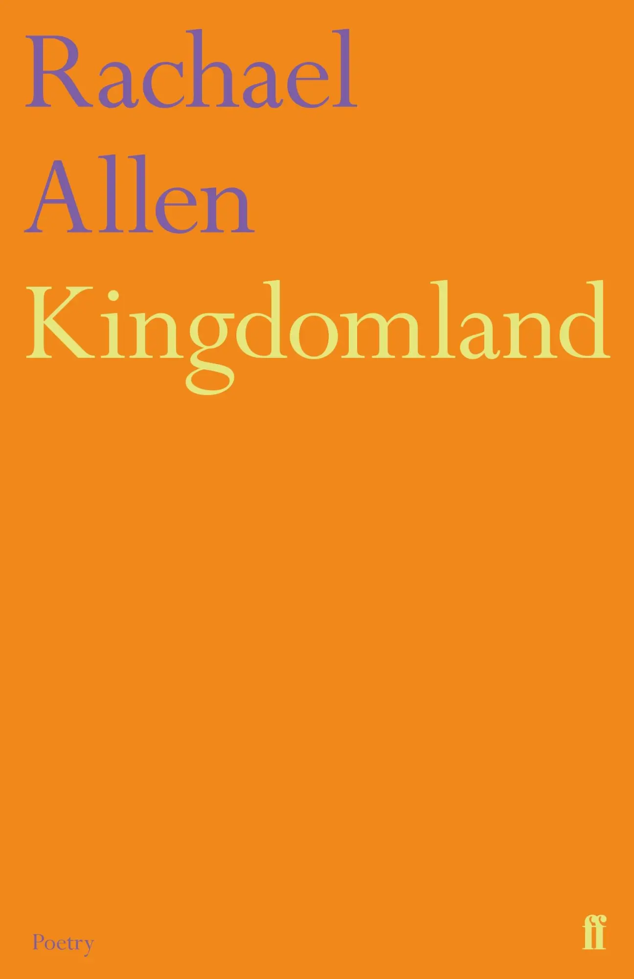 Cover: 9780571341115 | Kingdomland | Rachael Allen | Taschenbuch | Kartoniert / Broschiert