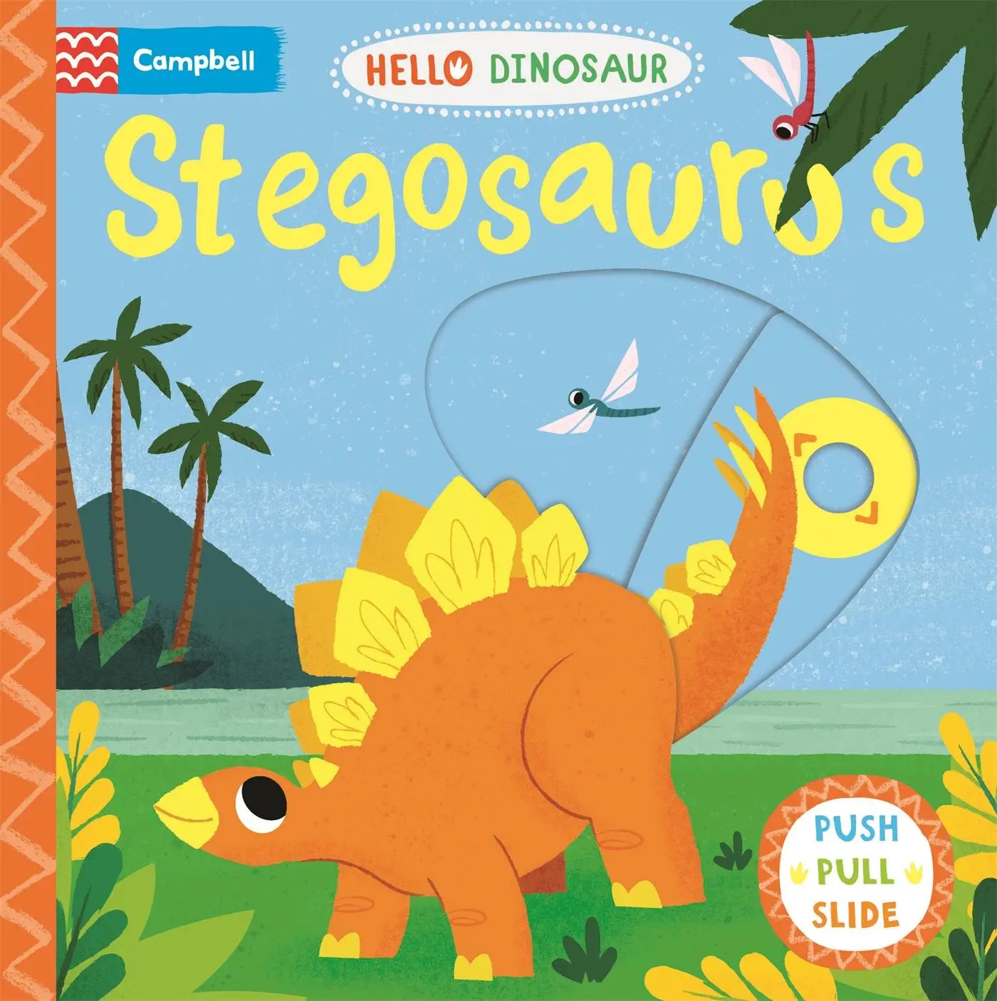 Cover: 9781529071115 | Stegosaurus | A Push Pull Slide Dinosaur Book | Campbell Books | Buch