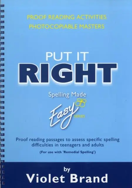 Cover: 9781904421115 | Put it Right | Violet Brand | Taschenbuch | Bundle | Englisch | 1990