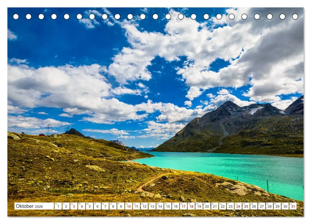 Bild: 9783457671115 | ALPENPÄSSE Österreich - Schweiz - Italien (Tischkalender 2026 DIN...