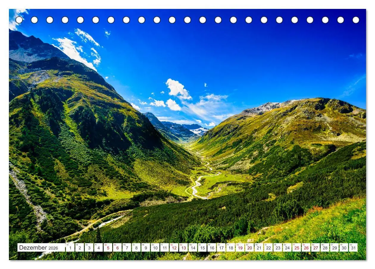 Bild: 9783457671115 | ALPENPÄSSE Österreich - Schweiz - Italien (Tischkalender 2026 DIN...