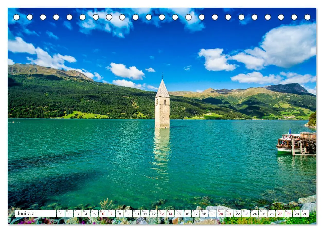 Bild: 9783457671115 | ALPENPÄSSE Österreich - Schweiz - Italien (Tischkalender 2026 DIN...