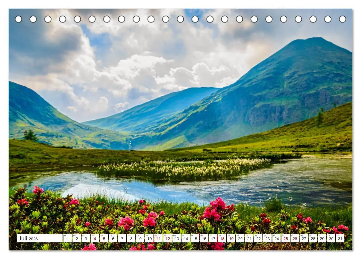 Bild: 9783457671115 | ALPENPÄSSE Österreich - Schweiz - Italien (Tischkalender 2026 DIN...