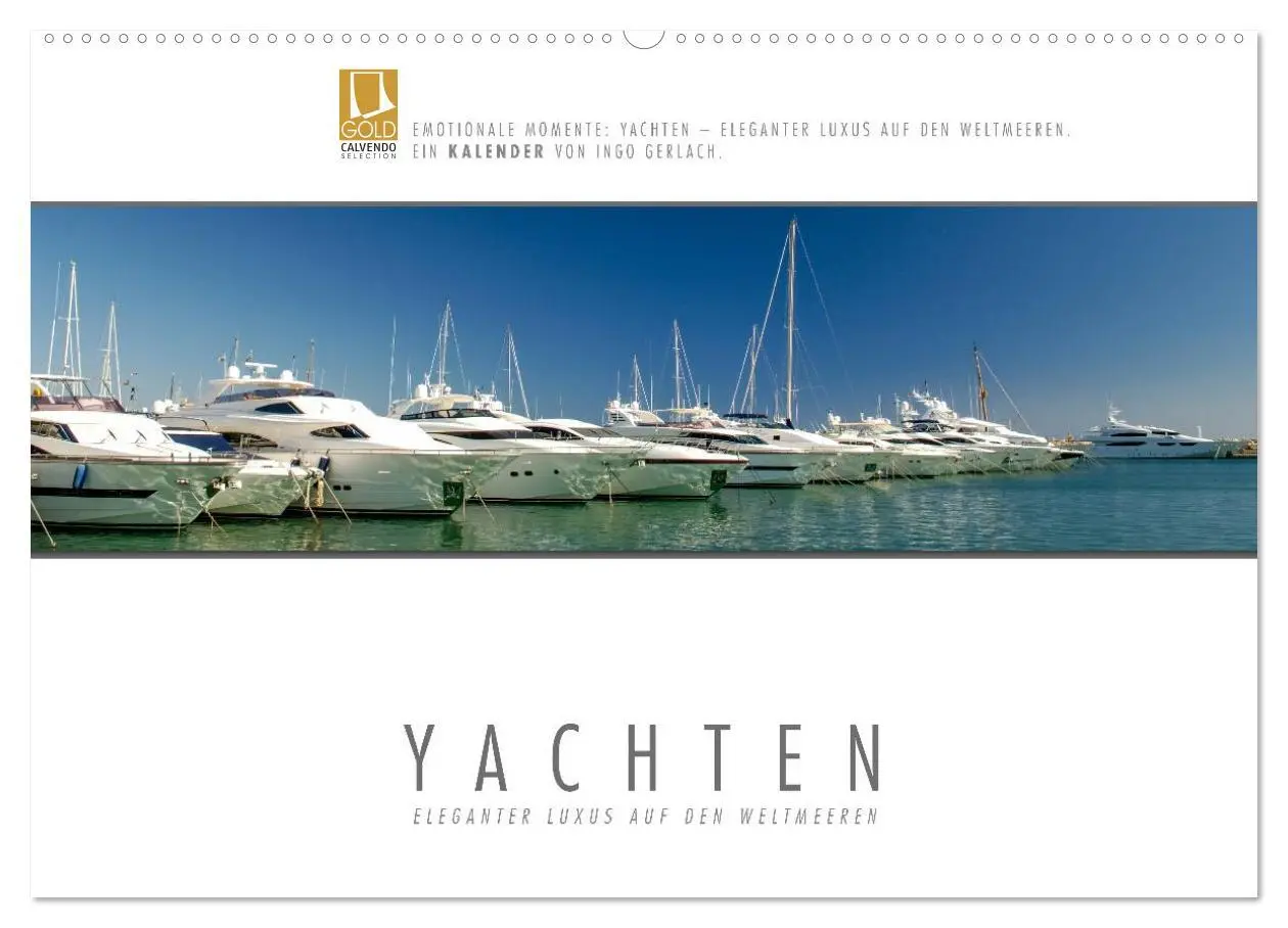 Cover: 9783516141115 | Emotionale Momente: Yachten - eleganter Luxus auf den Weltmeeren...