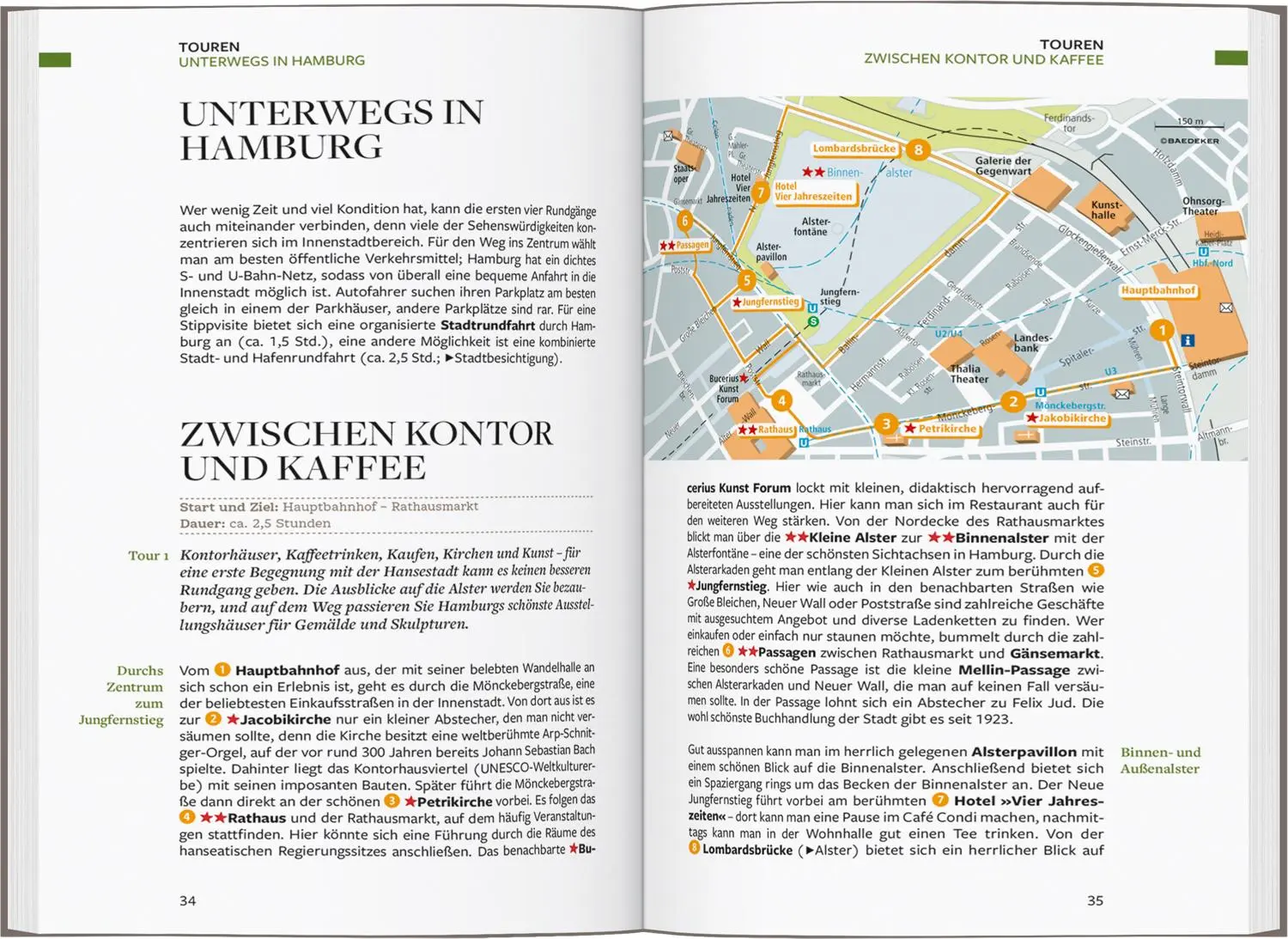 Bild: 9783575001115 | Baedeker Reiseführer Hamburg | mit praktischer Karte EASY ZIP | Buch