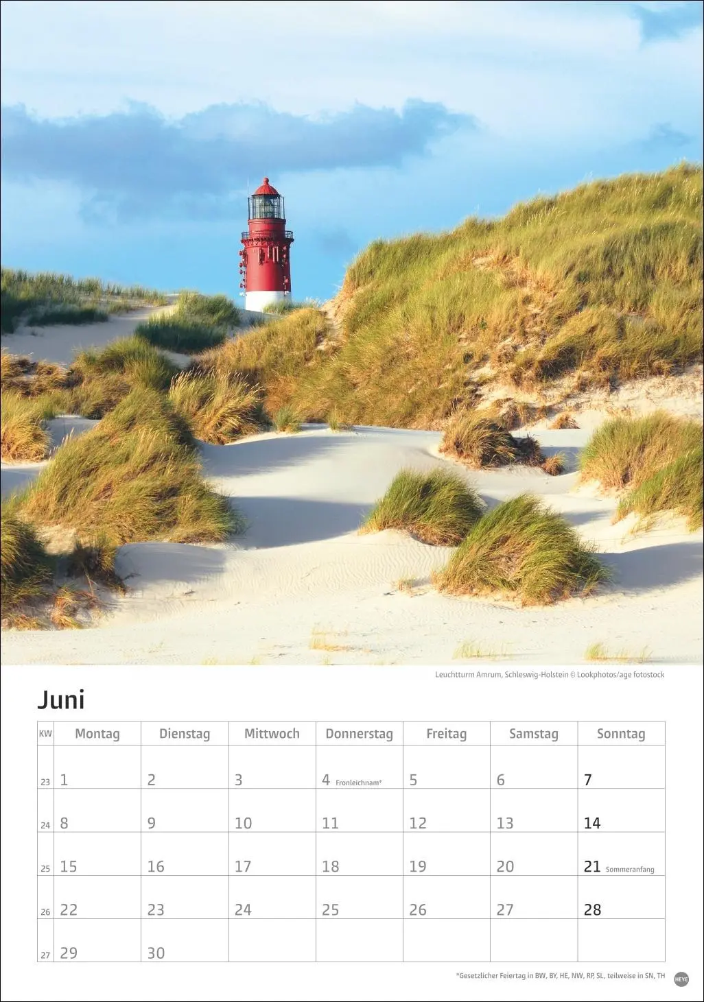Bild: 9783756411115 | Deutschland Kalender 2026 | Kalender | 13 S. | Deutsch | 2026 | Heye