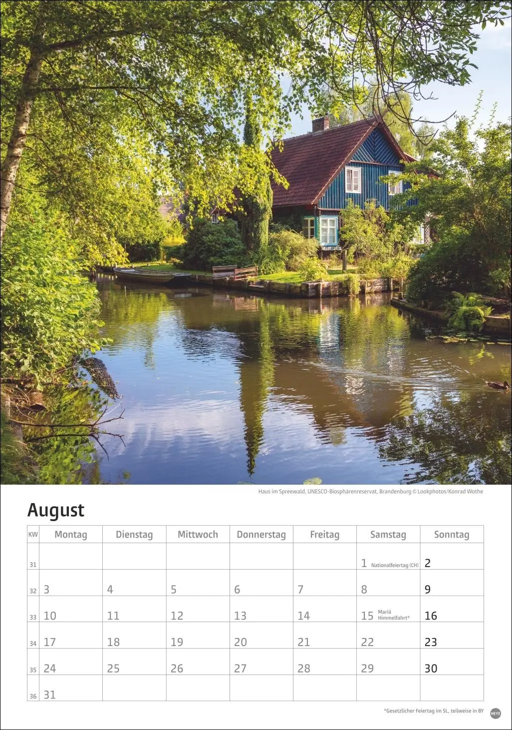 Bild: 9783756411115 | Deutschland Kalender 2026 | Kalender | 13 S. | Deutsch | 2026 | Heye