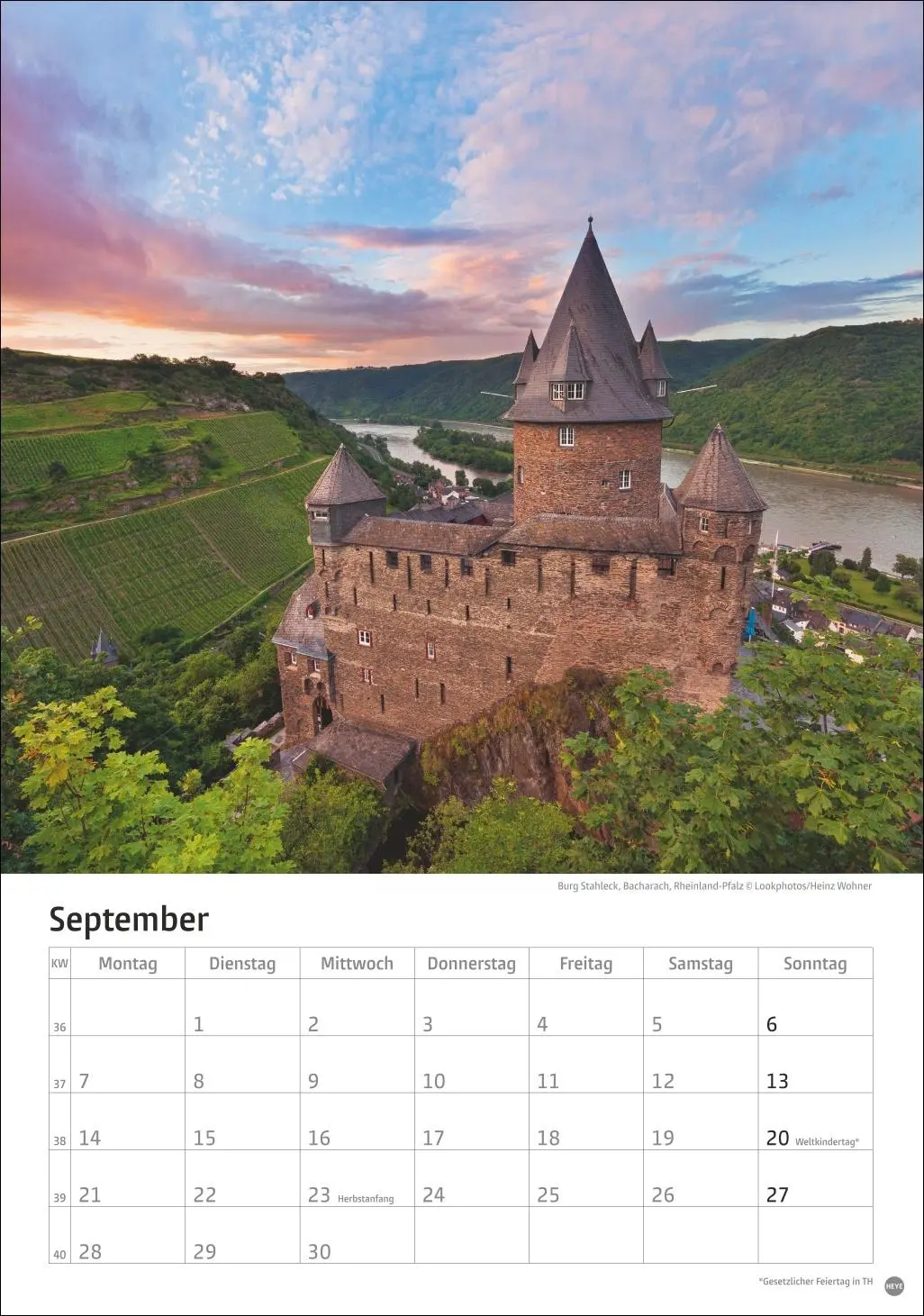 Bild: 9783756411115 | Deutschland Kalender 2026 | Kalender | 13 S. | Deutsch | 2026 | Heye