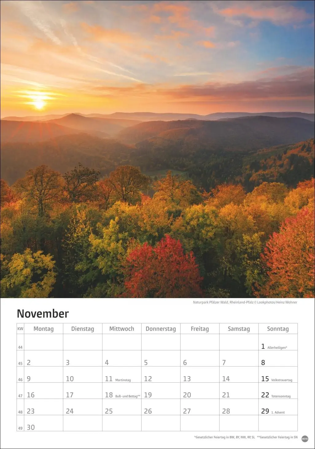 Bild: 9783756411115 | Deutschland Kalender 2026 | Kalender | 13 S. | Deutsch | 2026 | Heye