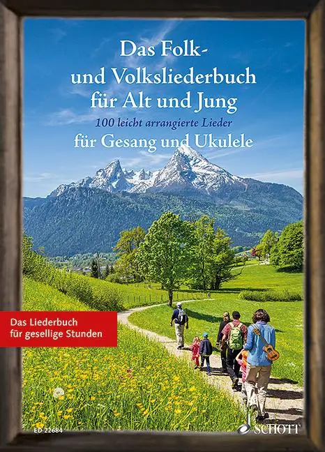 Cover: 9783795711115 | Das Folk- und Volksliederbuch für Alt und Jung. Gesang und Ukulele...
