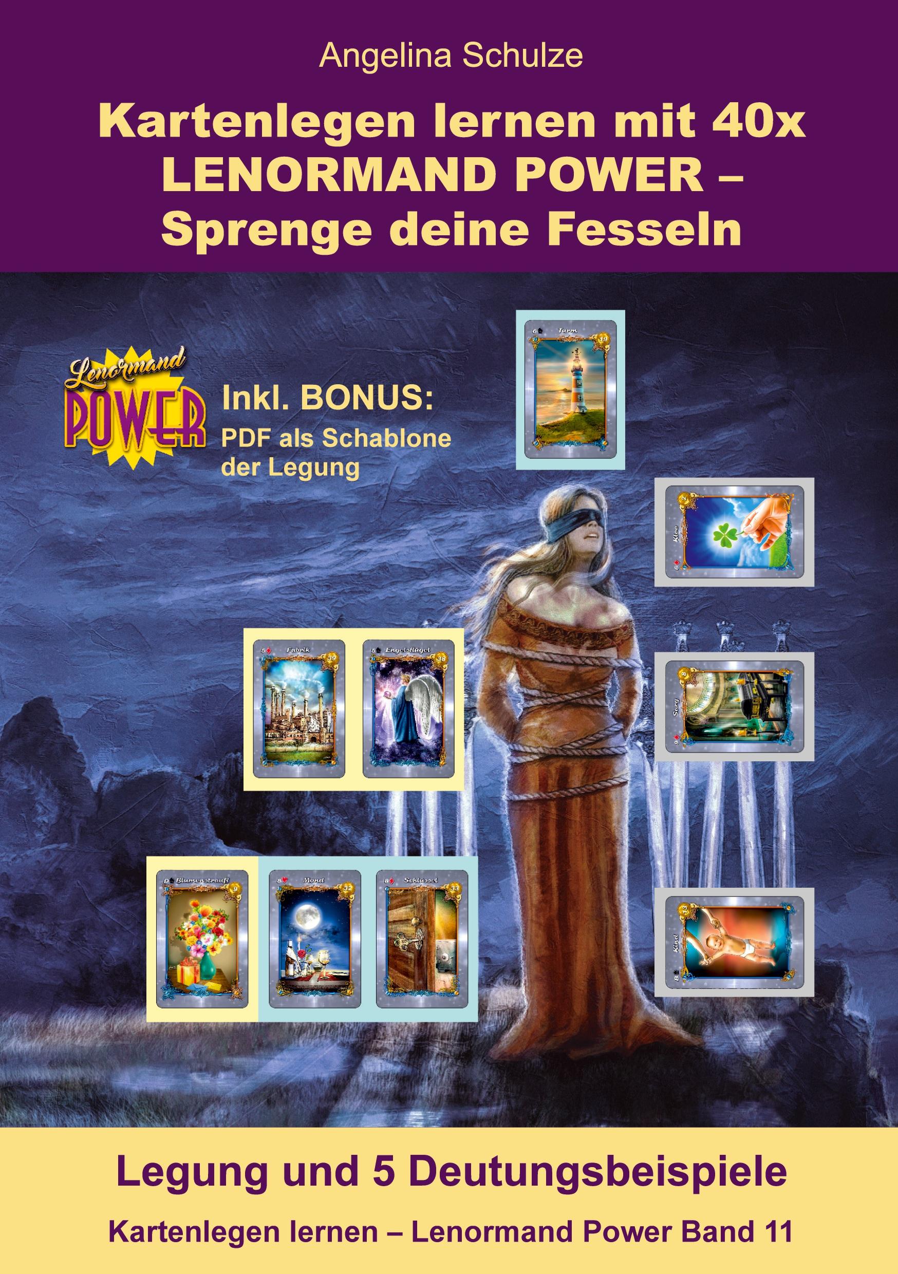 Cover: 9783967381115 | Kartenlegen lernen mit 40x LENORMAND POWER - Sprenge deine Fesseln
