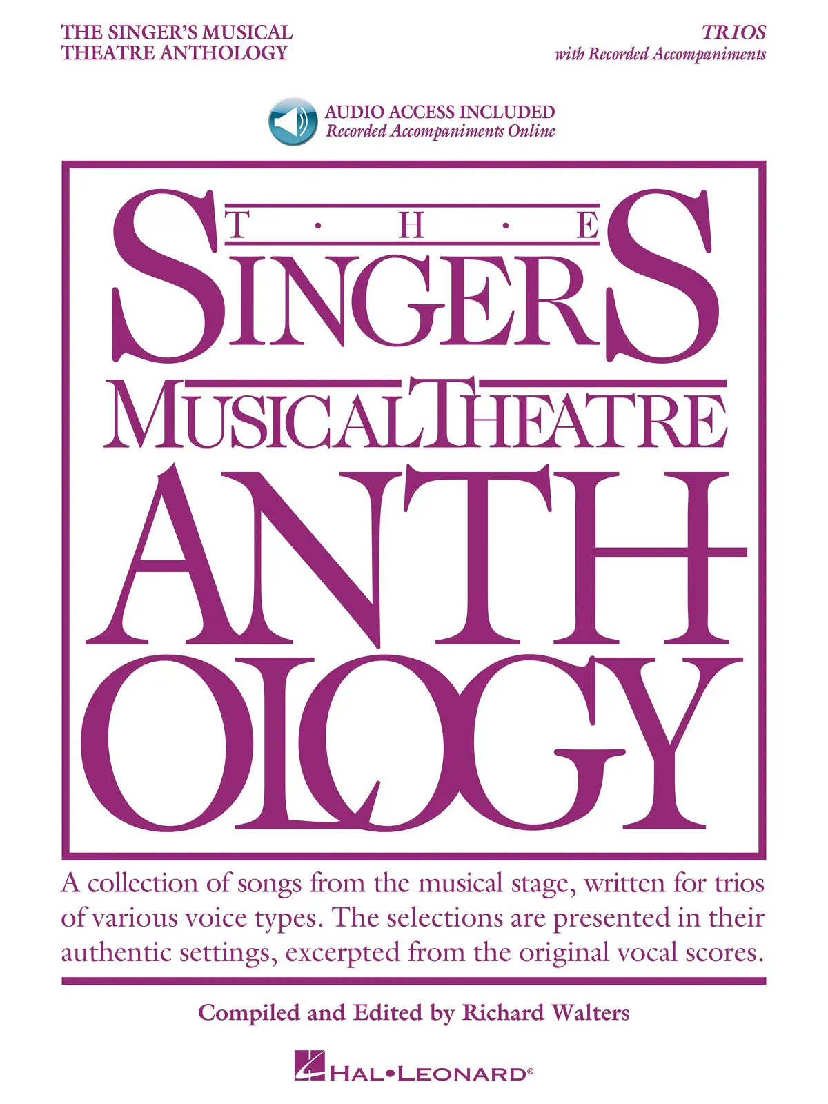 Cover: 888680701215 | The Singer's Musical Theatre Anthology - Trios Book/Online Audio