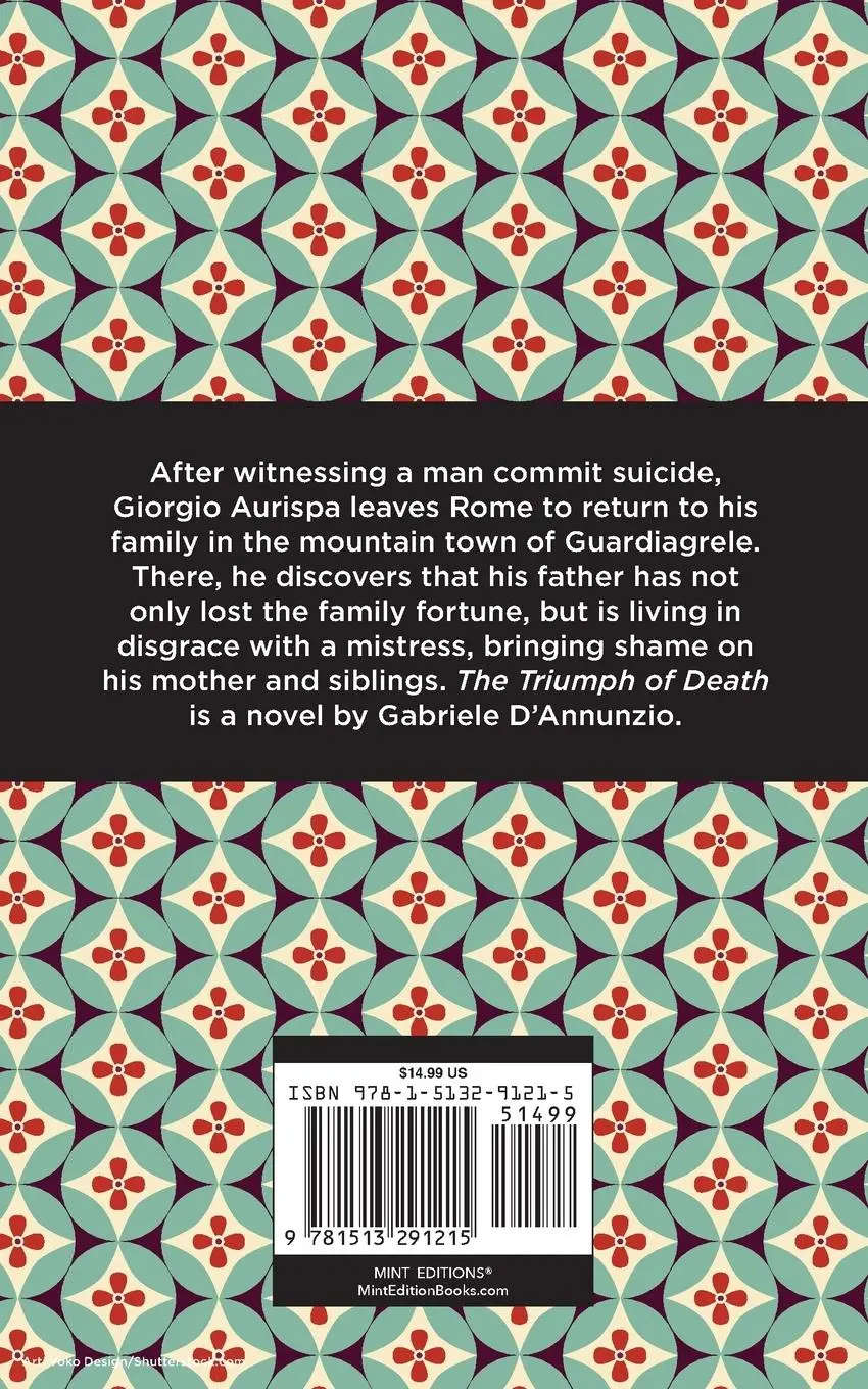 Rückseite: 9781513291215 | The Triumph of Death | Gabriele D'Annunzio | Taschenbuch | Englisch
