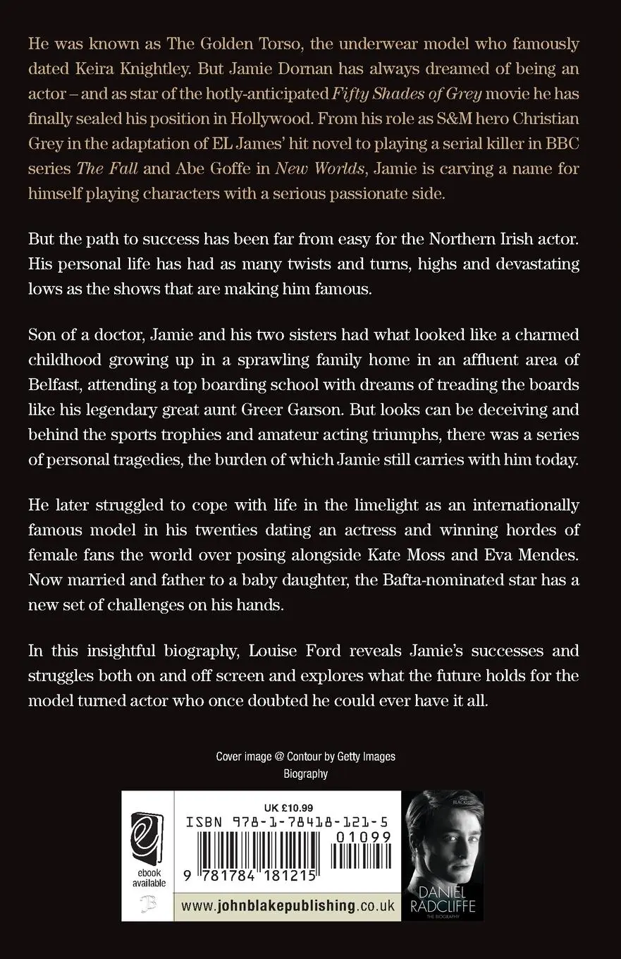Rückseite: 9781784181215 | Fifty Shades of Jamie Dornan - A Biography | Louise Ford | Taschenbuch