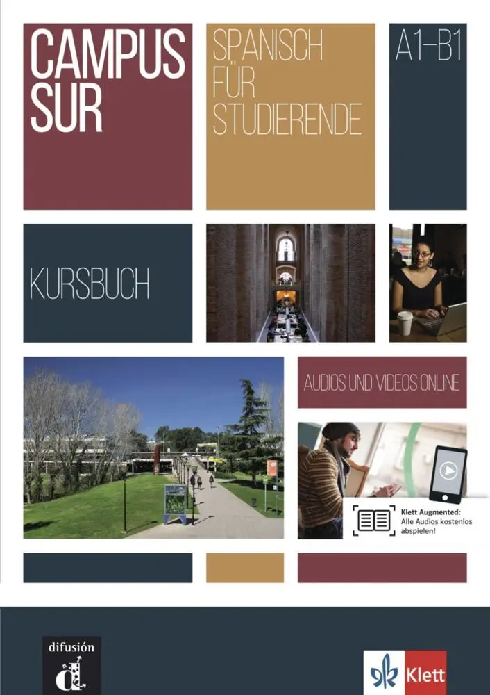 Cover: 9783125151215 | Campus Sur A1-B1 - Kursbuch + Audios und Videos online | Taschenbuch