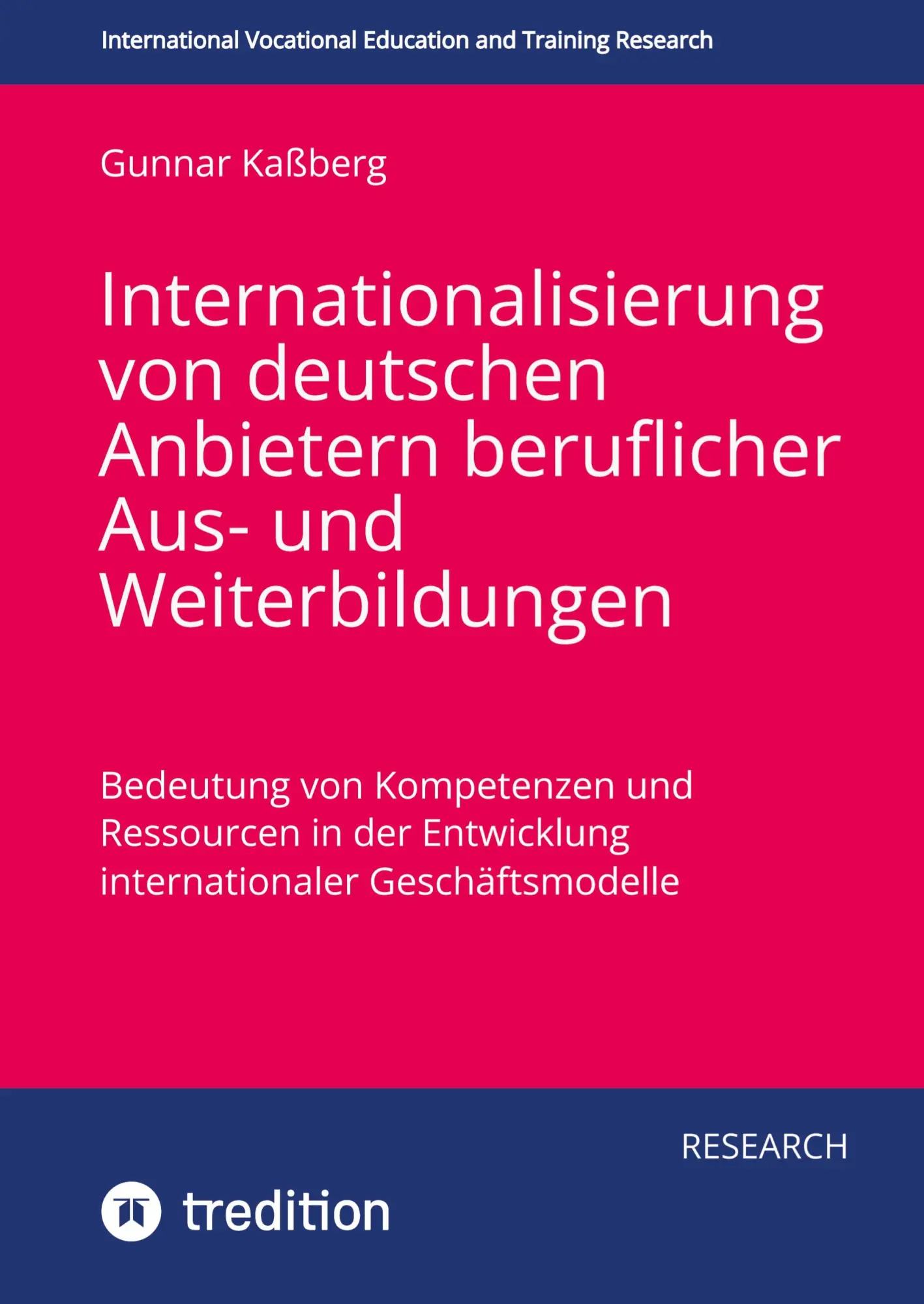 Cover: 9783384611215 | Internationalisierung von deutschen Anbietern beruflicher Aus- und...