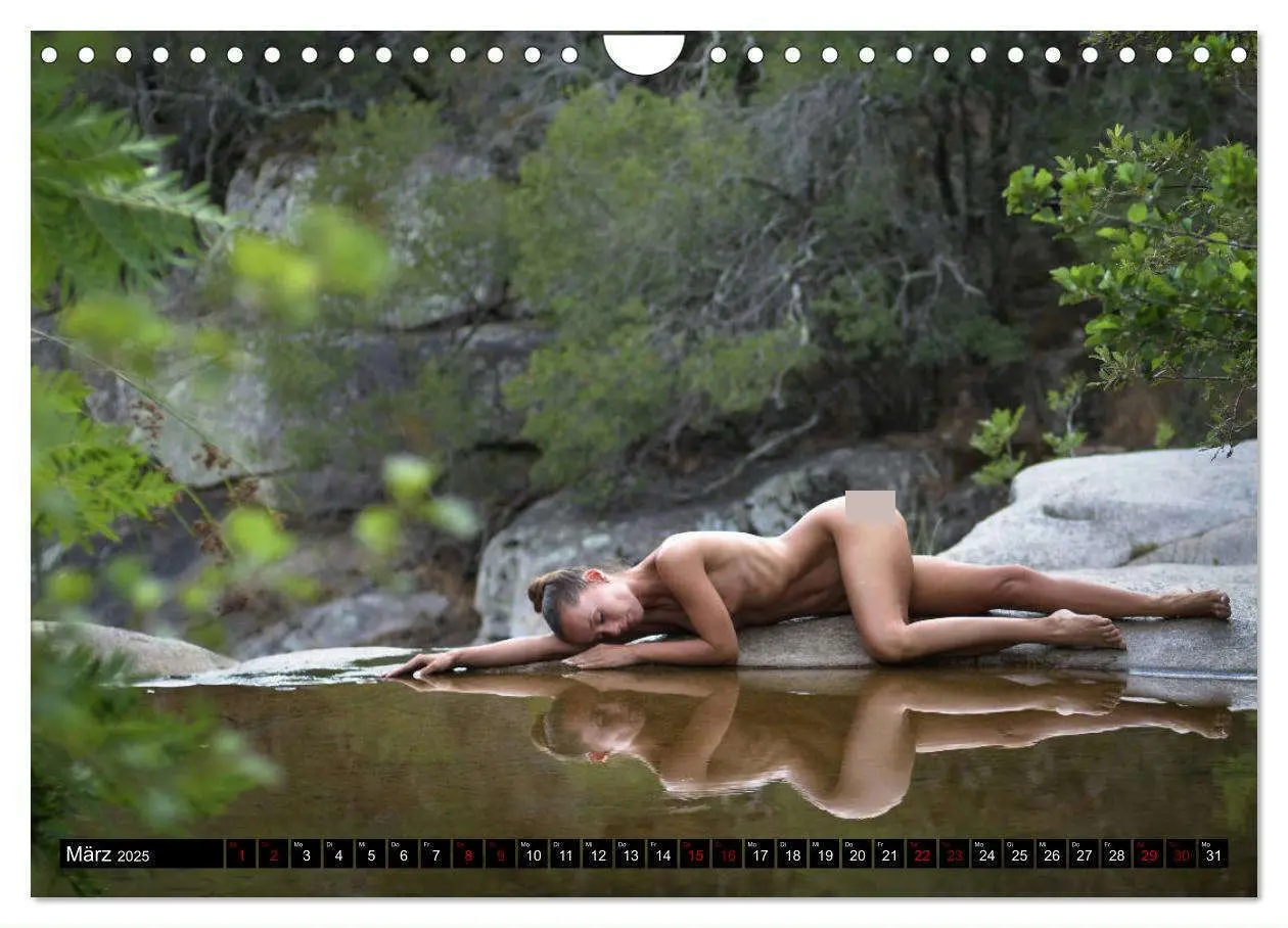 Bild: 9783435191215 | Aktfotografie in der Natur (Wandkalender 2025 DIN A4 quer),...