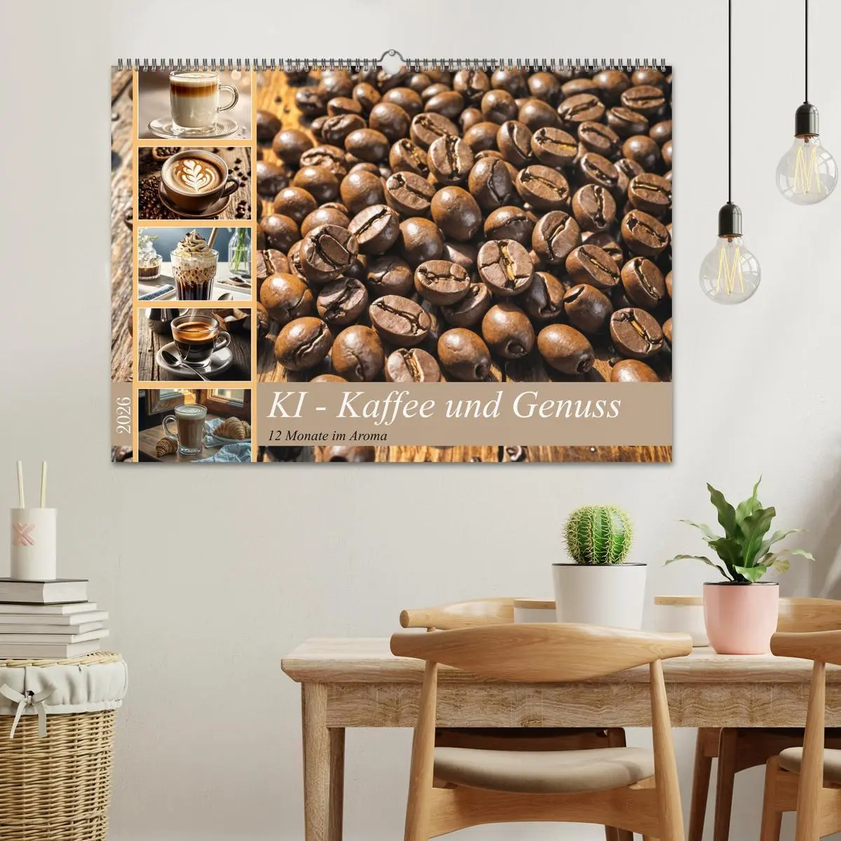 Bild: 9783457351215 | KI - Kaffee und Genuss 12 Monate im Aroma (Wandkalender 2026 DIN A2...