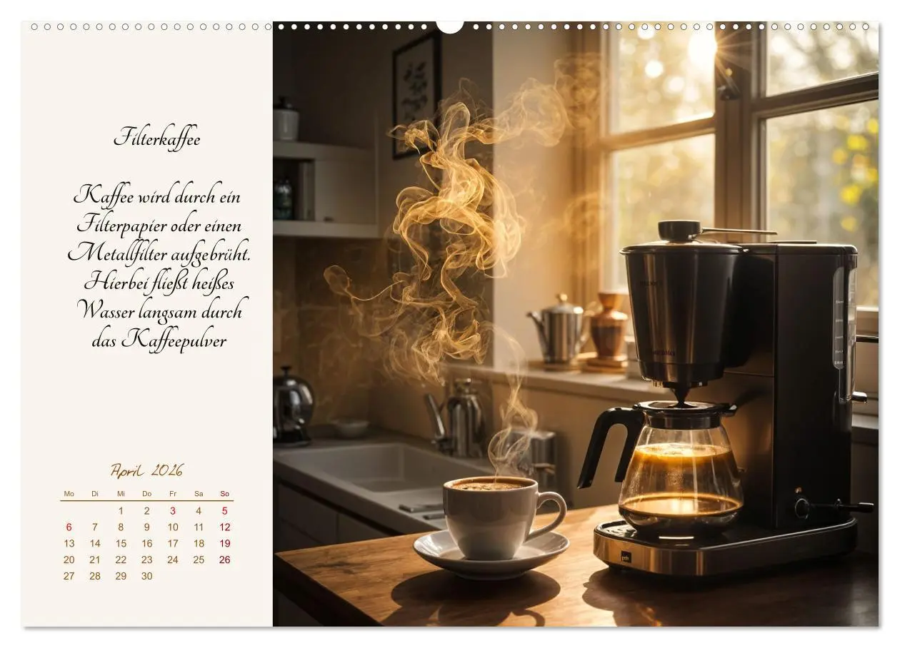 Bild: 9783457351215 | KI - Kaffee und Genuss 12 Monate im Aroma (Wandkalender 2026 DIN A2...