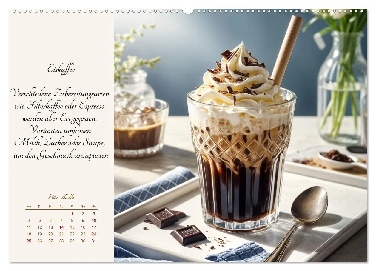 Bild: 9783457351215 | KI - Kaffee und Genuss 12 Monate im Aroma (Wandkalender 2026 DIN A2...