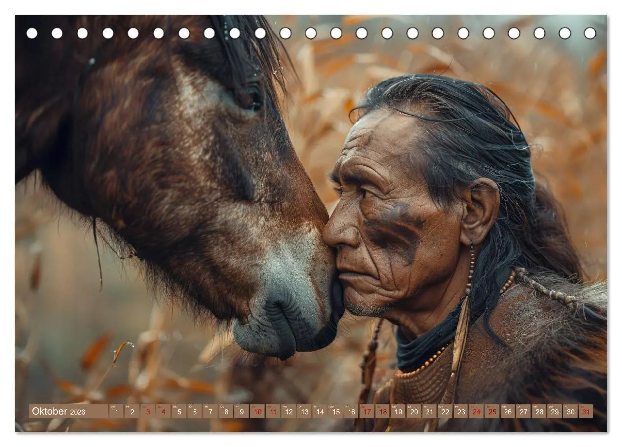 Bild: 9783457421215 | Reise mit der indianischen Seele (Tischkalender 2026 DIN A5 quer),...