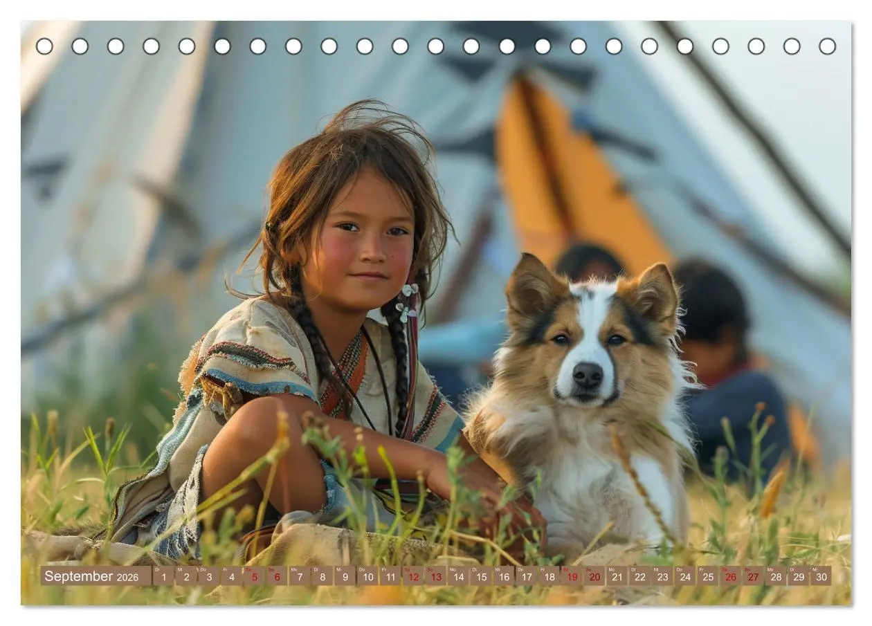 Bild: 9783457421215 | Reise mit der indianischen Seele (Tischkalender 2026 DIN A5 quer),...
