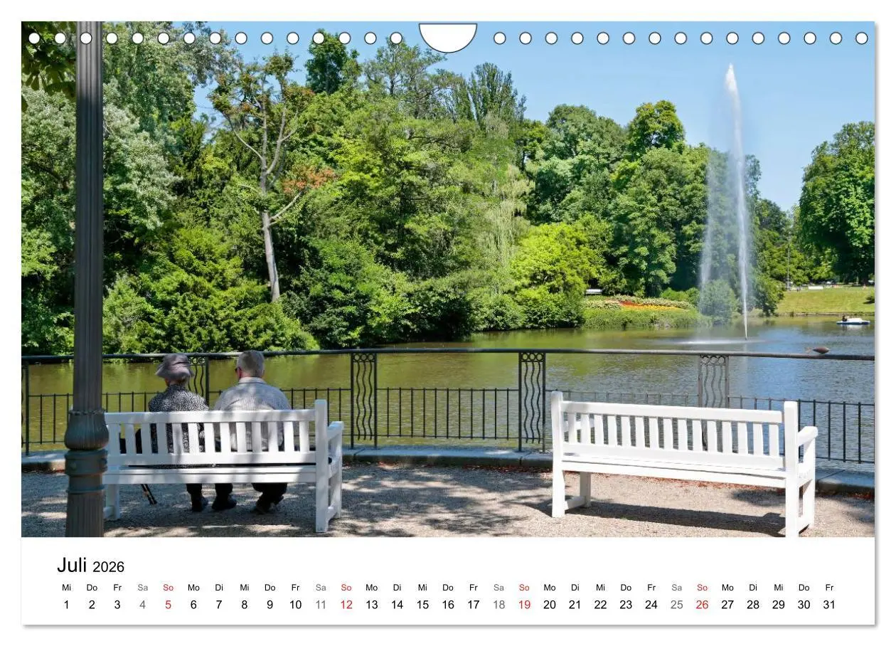 Bild: 9783516061215 | Highlights von Wiesbaden (Wandkalender 2026 DIN A4 quer), CALVENDO...