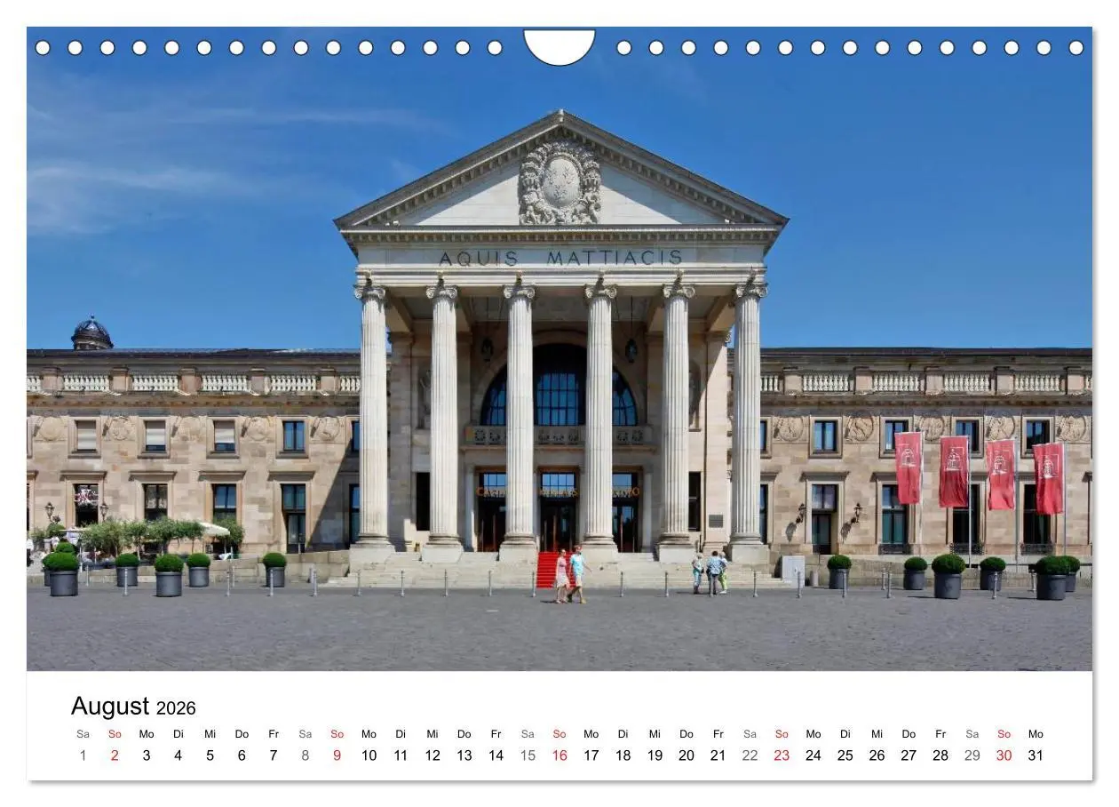 Bild: 9783516061215 | Highlights von Wiesbaden (Wandkalender 2026 DIN A4 quer), CALVENDO...