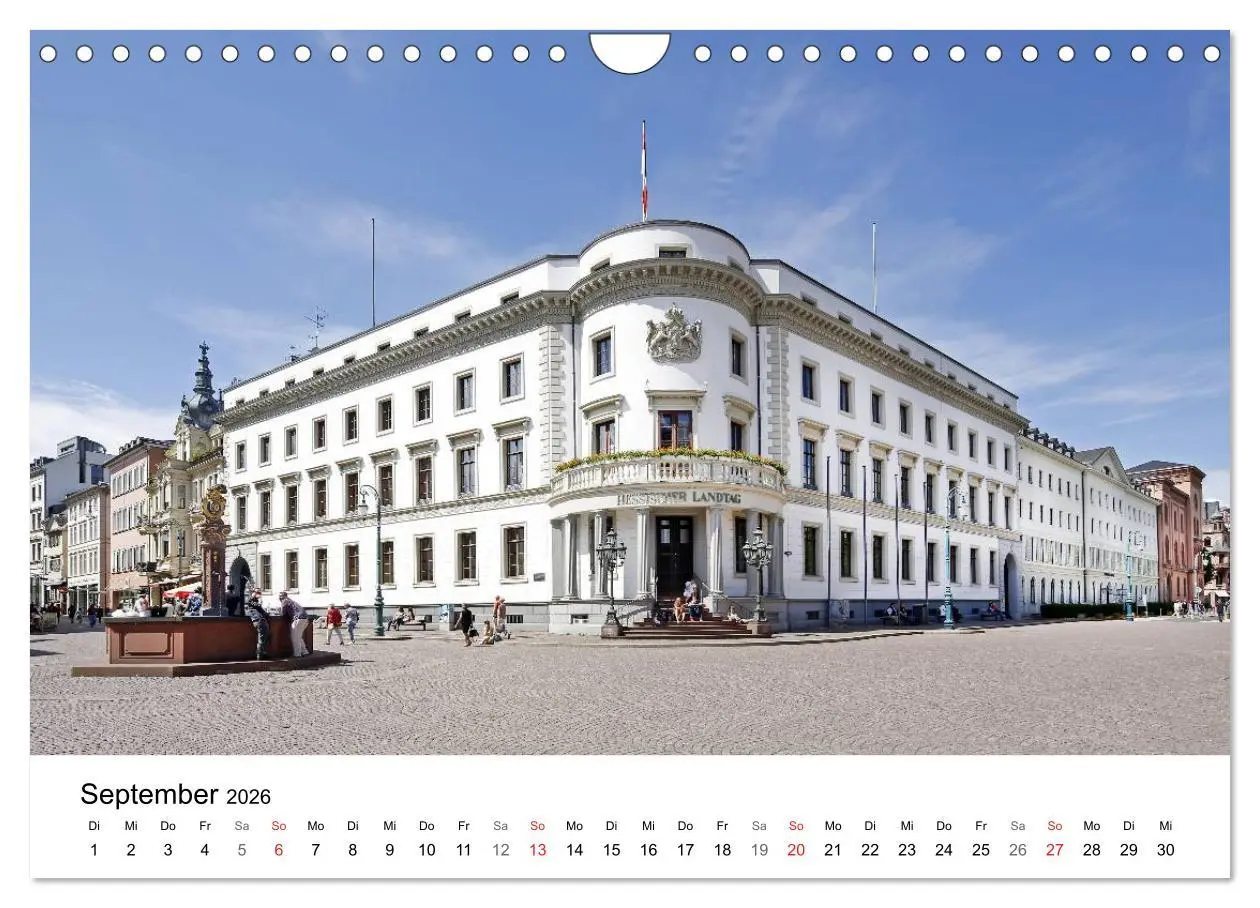 Bild: 9783516061215 | Highlights von Wiesbaden (Wandkalender 2026 DIN A4 quer), CALVENDO...