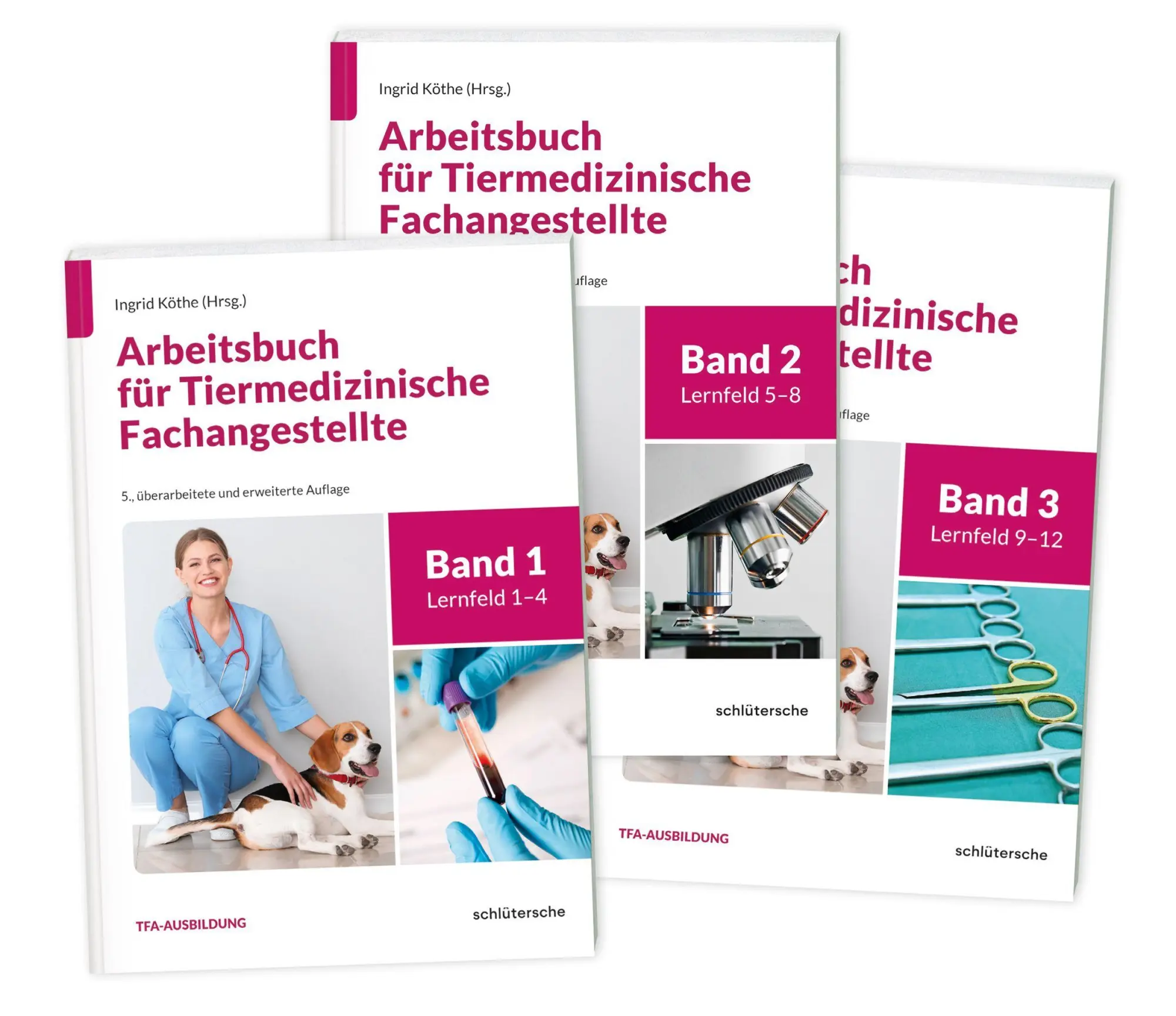 Cover: 9783842601215 | Arbeitsbücher für Tiermedizinische Fachangestellte SET | Ingrid Köthe