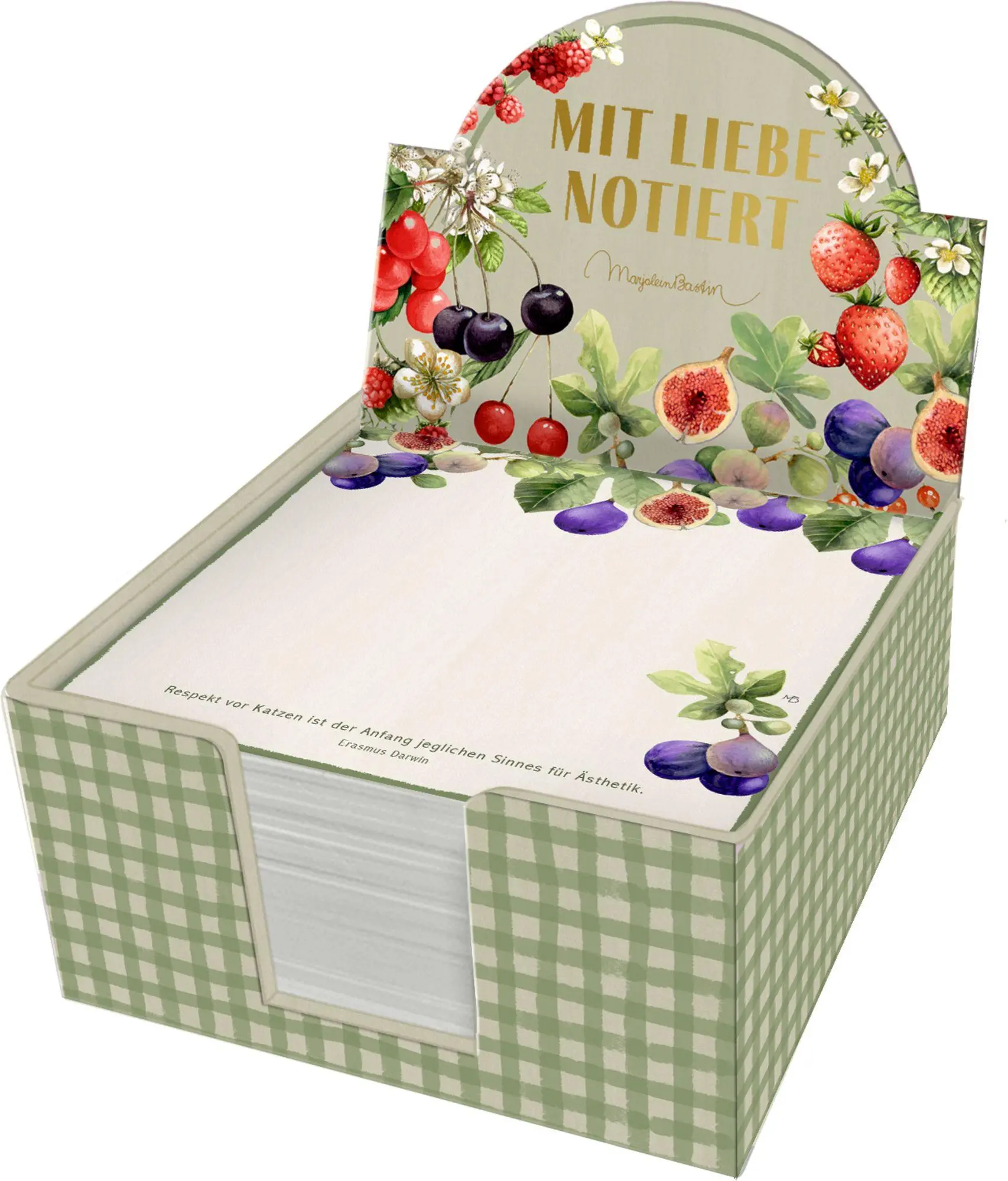 Cover: 4050003971315 | Zettelkästchen - Mit Liebe notiert! | Marjolein Bastin | Taschenbuch