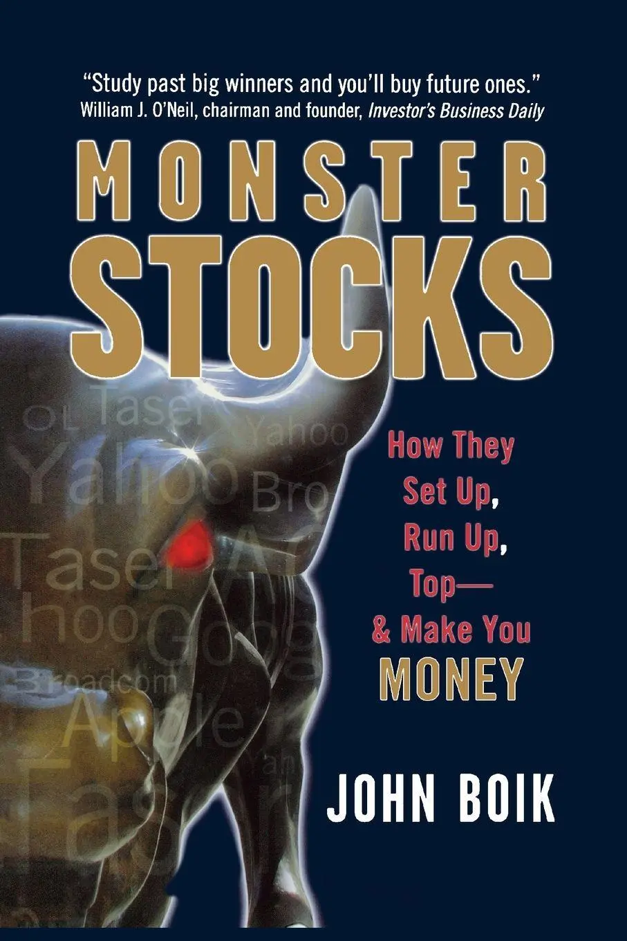 Cover: 9781265621315 | Monster Stocks | How They Set Up, Run Up, Top and Make You Money