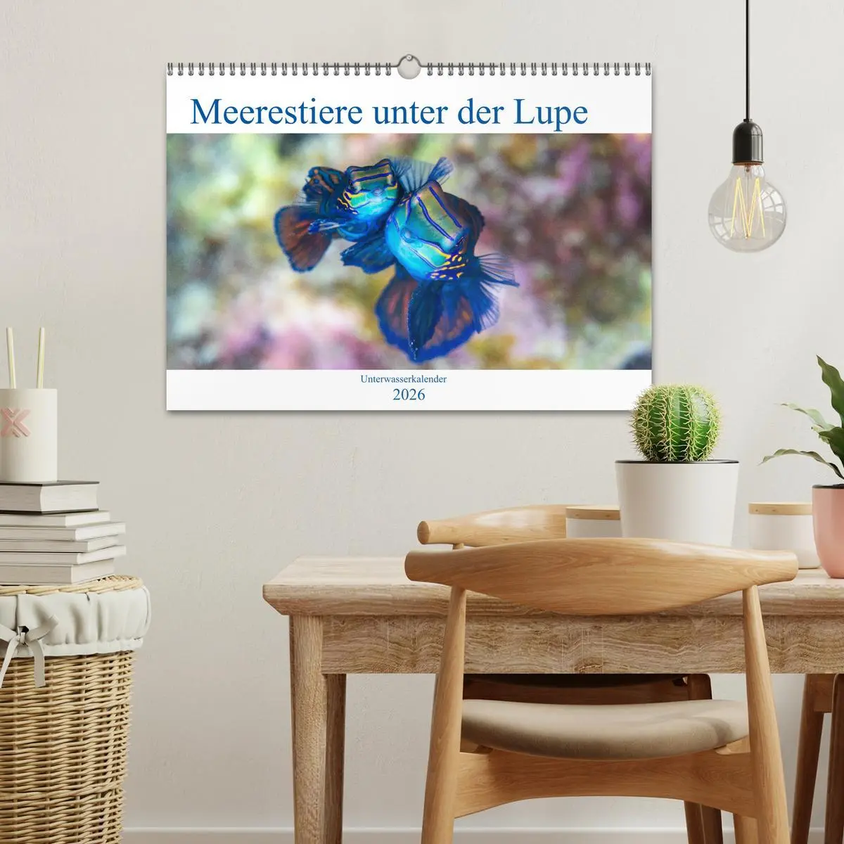 Bild: 9783516121315 | Meerestiere unter der Lupe - Unterwasserkalender (Wandkalender 2026...