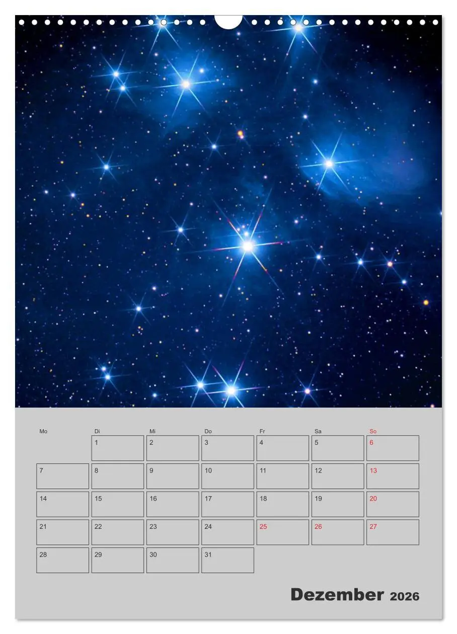 Bild: 9783516431315 | Schönheit des Universums (Wandkalender 2026 DIN A3 hoch), CALVENDO...