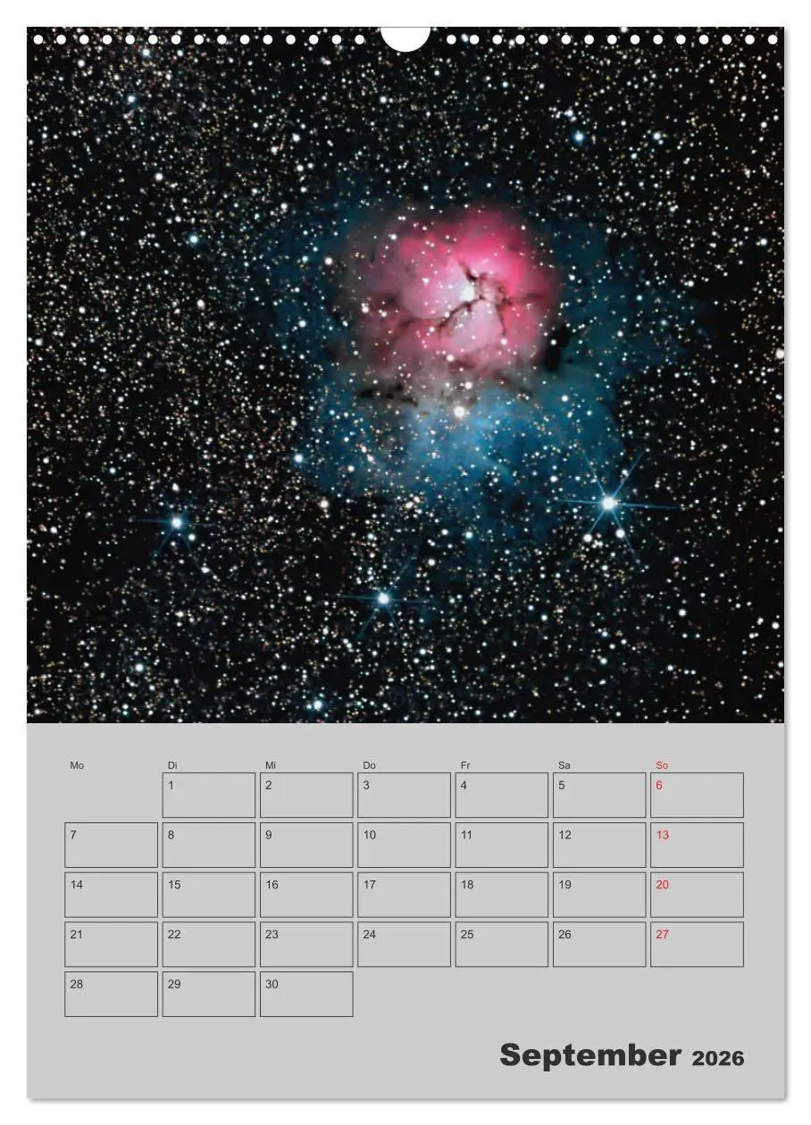 Bild: 9783516431315 | Schönheit des Universums (Wandkalender 2026 DIN A3 hoch), CALVENDO...