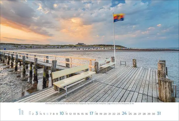 Bild: 9783819301315 | Faszination Nordsee 2027 | Verlag Korsch | Kalender | 14 S. | Deutsch