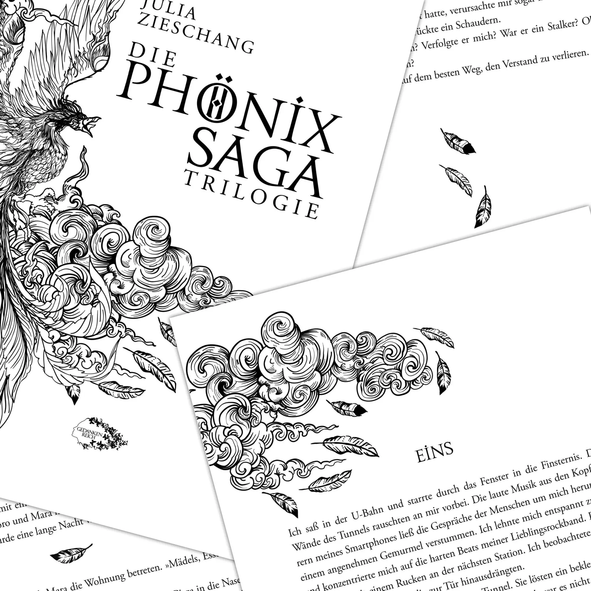 Bild: 9783987921315 | Die Phönix-Saga - Trilogie | Eine romantische Urban-Fantasy-Trilogie