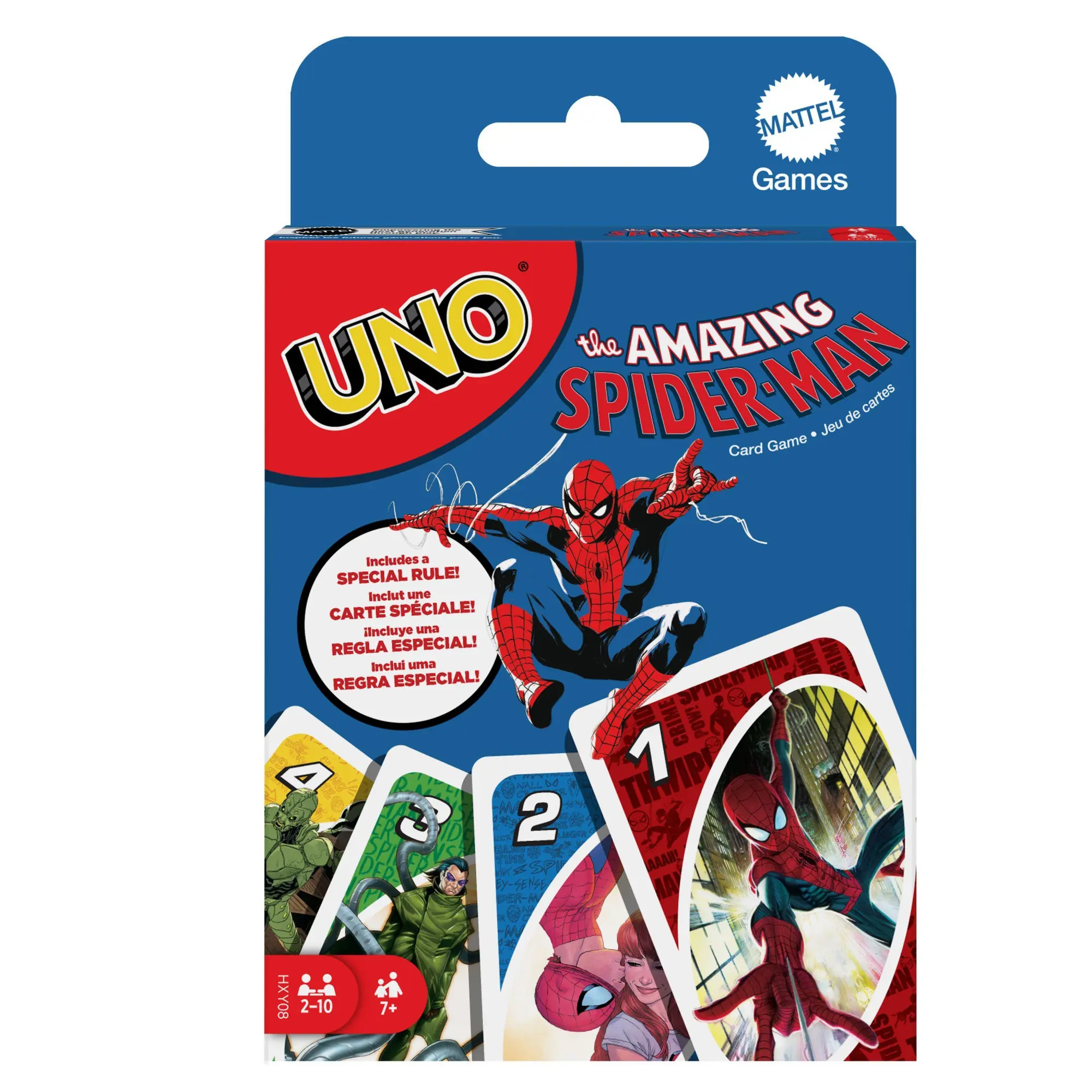 Cover: 194735241415 | UNO Spider-Man | Spiel | HXY08 | Deutsch | 2024 | Mattel GmbH