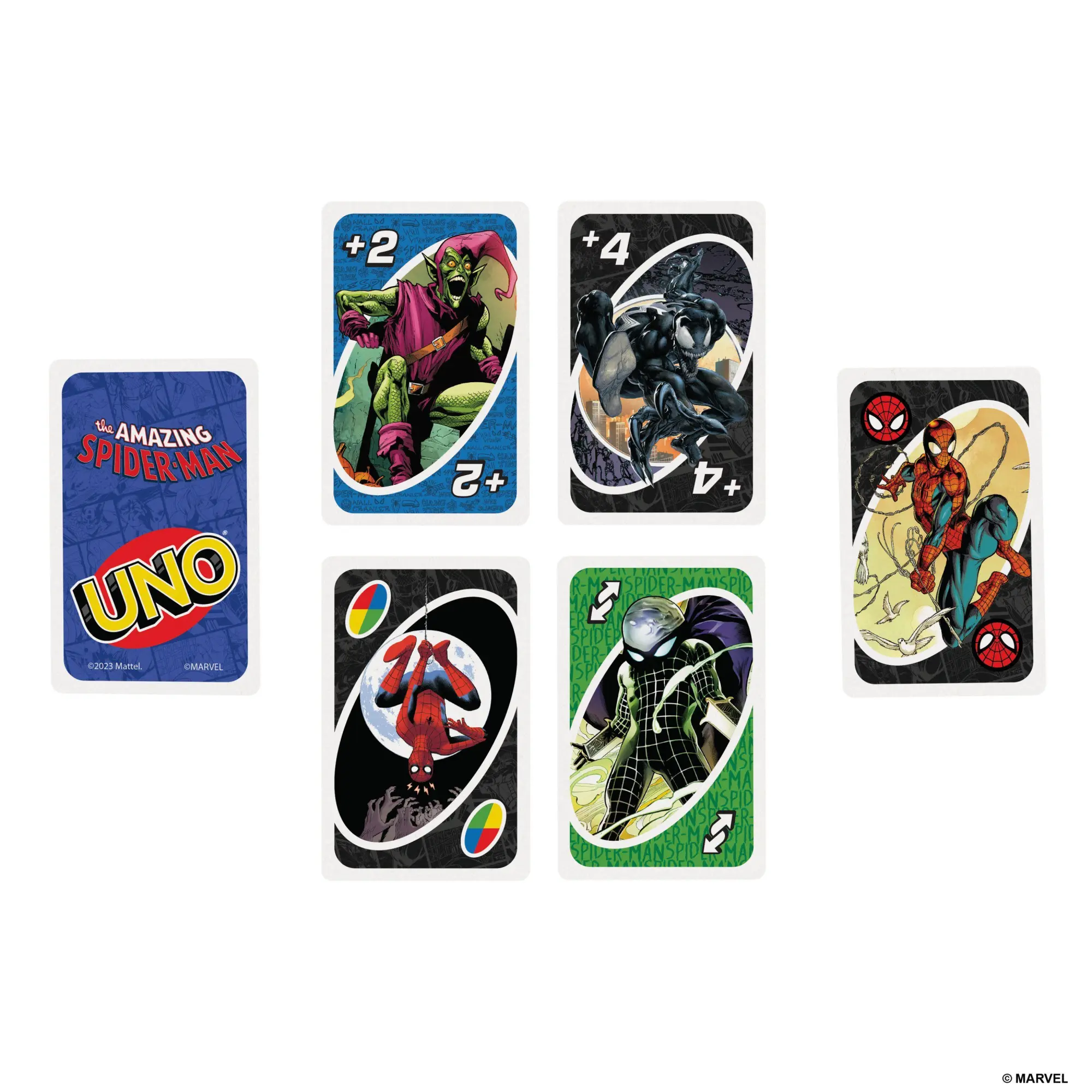 Bild: 194735241415 | UNO Spider-Man | Spiel | HXY08 | Deutsch | 2024 | Mattel GmbH
