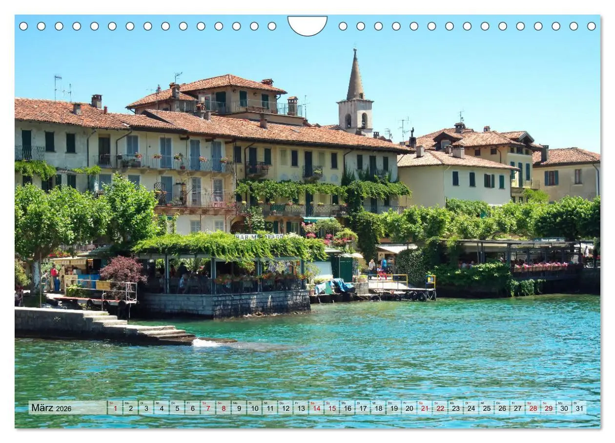 Bild: 9783457261415 | Isola dei Pescatori im Lago Maggiore (Wandkalender 2026 DIN A4...