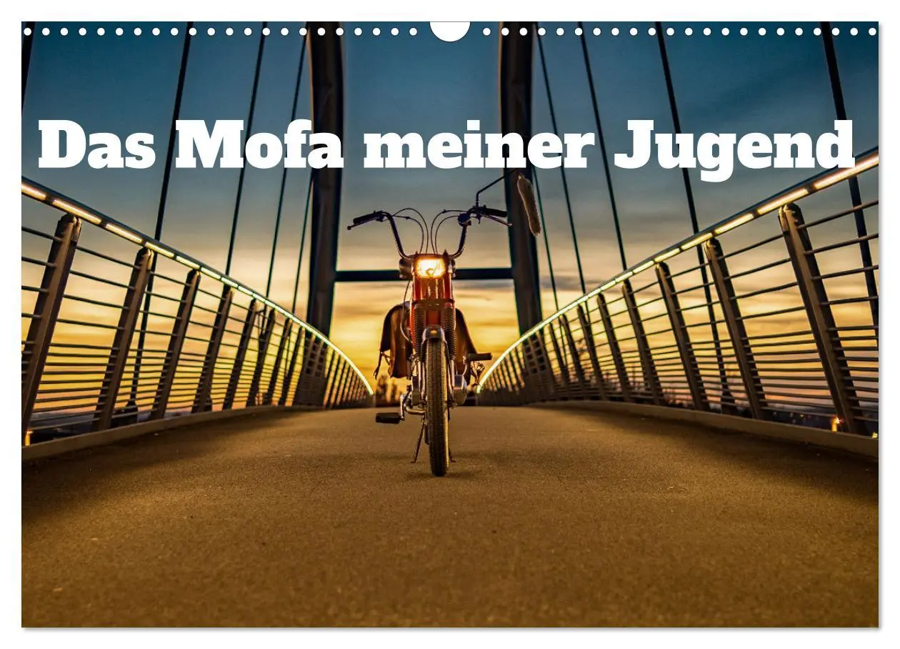 Cover: 9783457331415 | Das Mofa meiner Jugend (Wandkalender 2026 DIN A3 quer), CALVENDO...