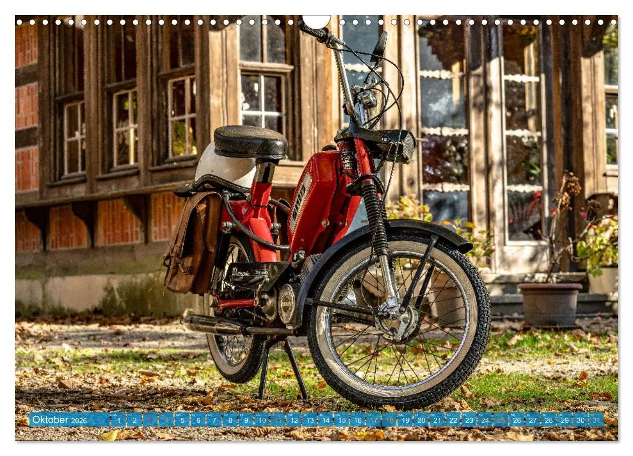 Bild: 9783457331415 | Das Mofa meiner Jugend (Wandkalender 2026 DIN A3 quer), CALVENDO...